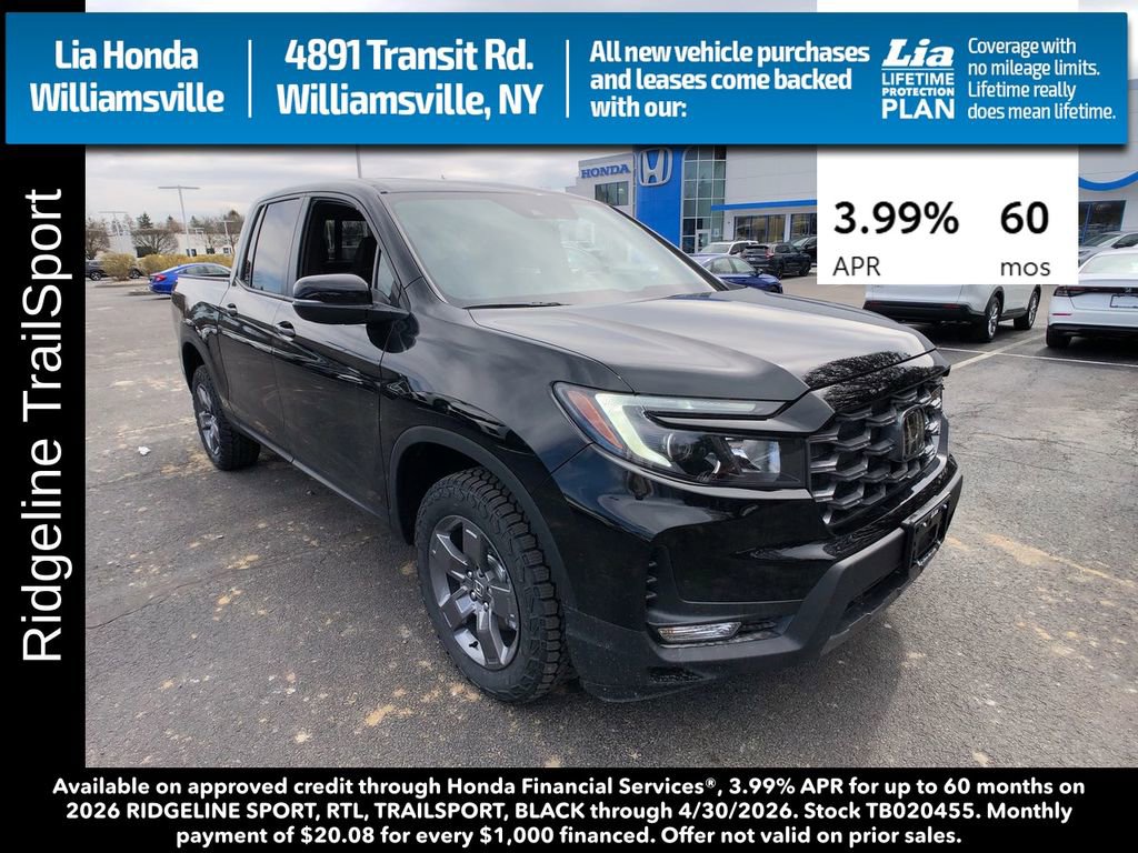 New 2026 Honda Ridgeline TrailSport image 1