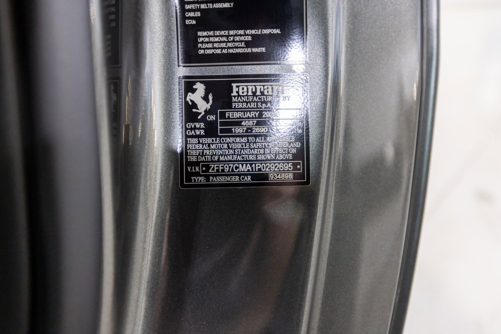 Used 2023 Ferrari 812 GTS image 67