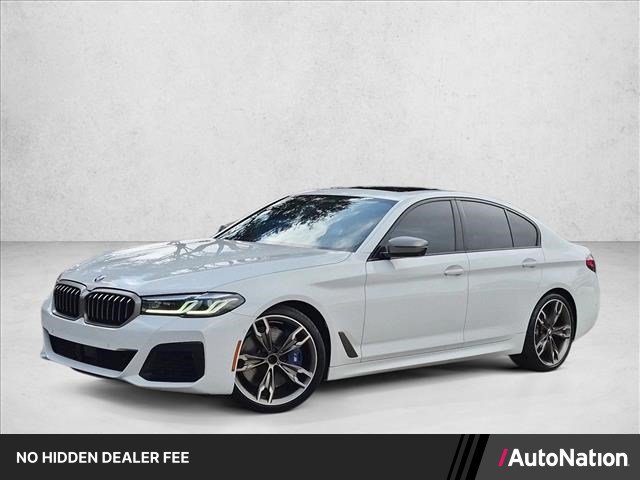 Used 2021 BMW M550i xDrive w/ Executive Package AWD/4WD image 1