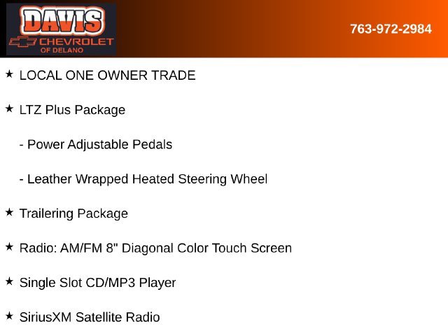 Used 2018 Chevrolet Silverado 1500 LTZ w/ Sport Package AWD/4WD image 5