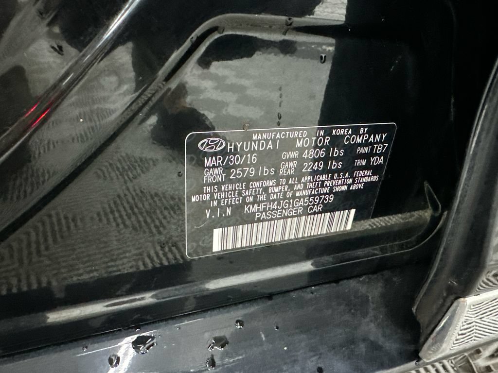 Used 2016 Hyundai Azera Limited FWD image 31