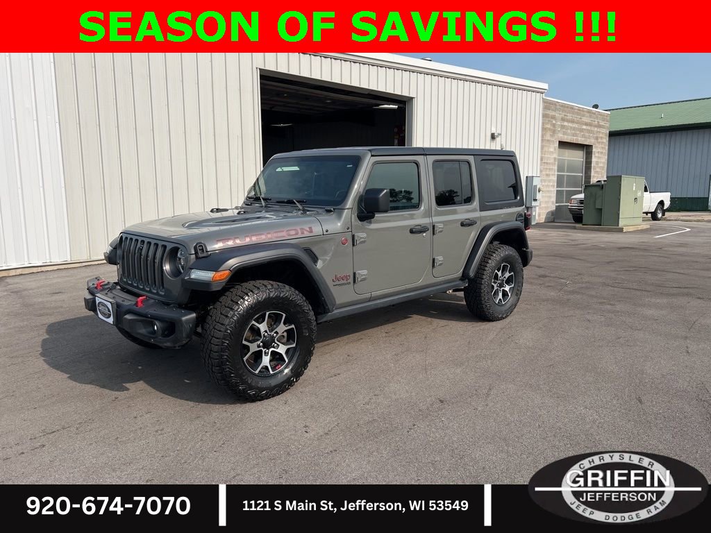 Certified 2021 Jeep Wrangler Unlimited Rubicon