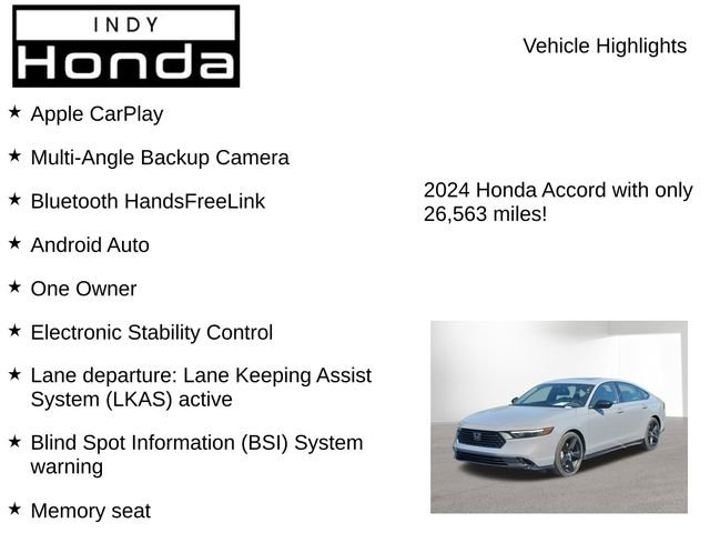 Used 2024 Honda Accord Sport image 7