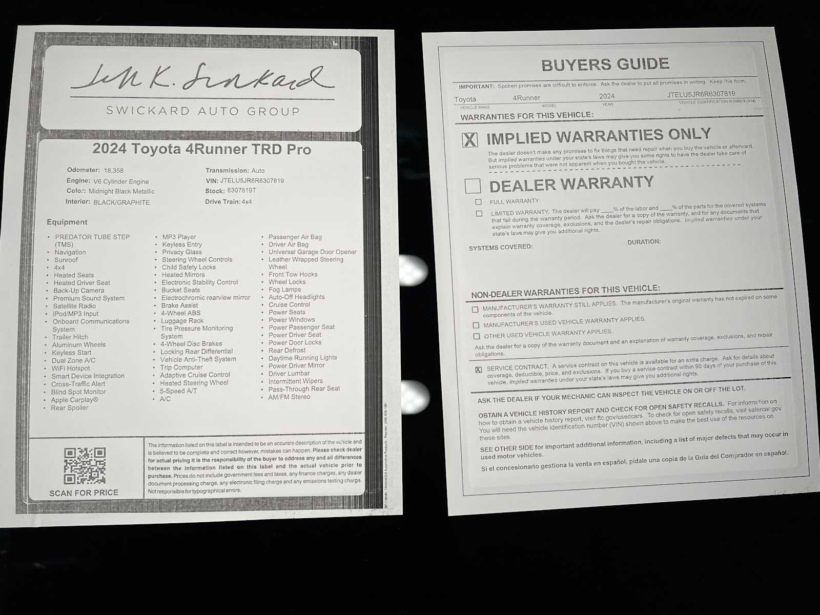 Used 2024 Toyota 4Runner TRD Pro image 37