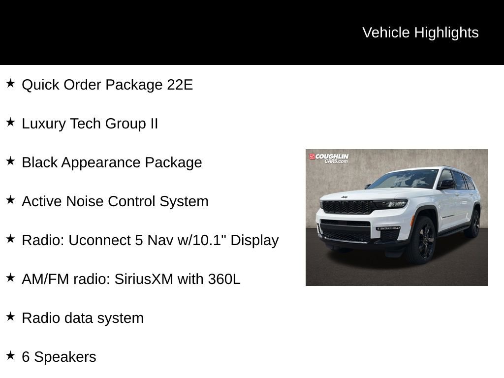 Used 2023 Jeep Grand Cherokee L Limited w/ Luxury Tech Group II AWD/4WD image 2