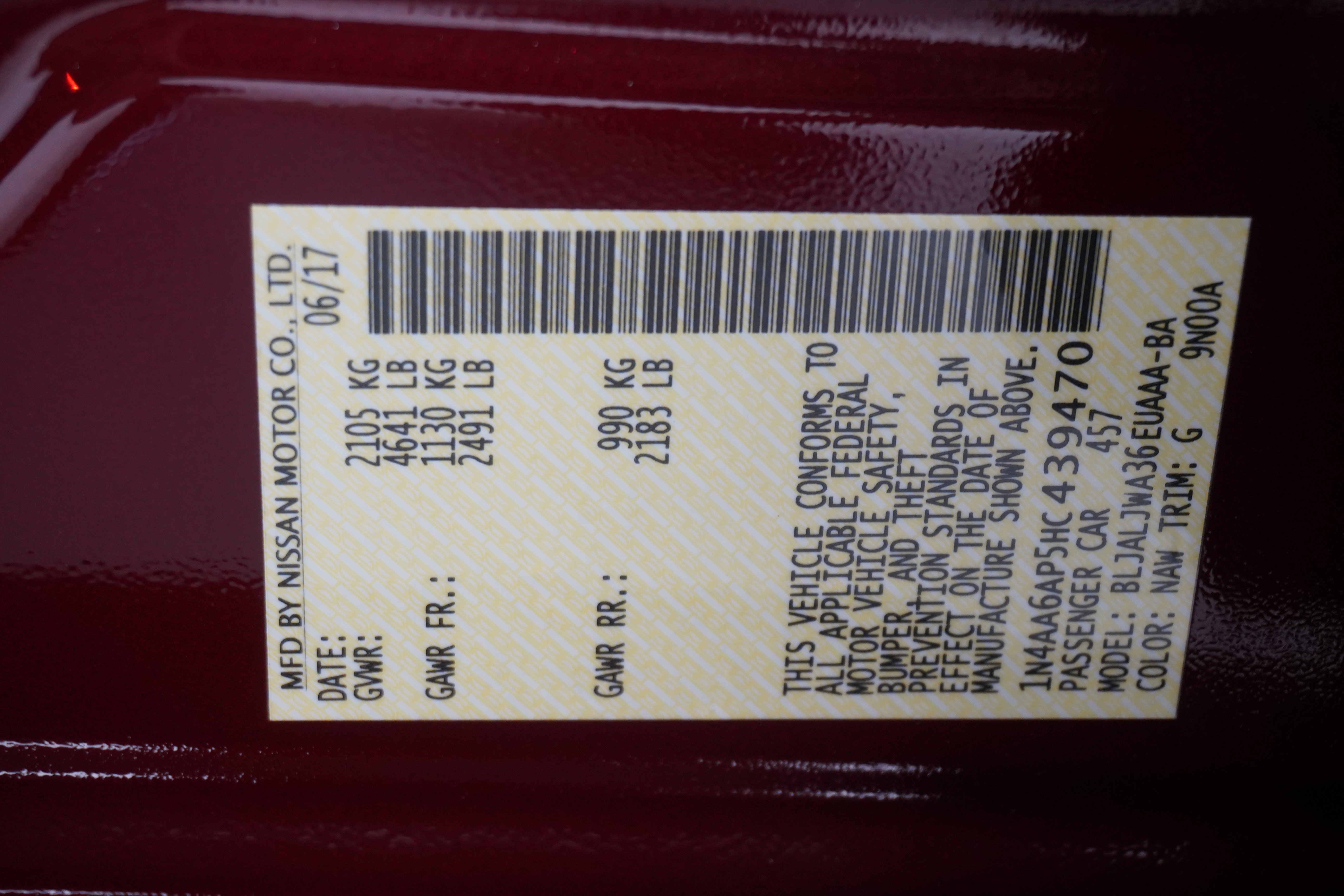 Used 2017 Nissan Maxima 3.5 SV image 28