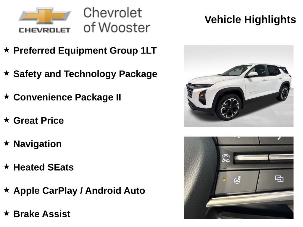 New 2026 Chevrolet Equinox LT w/ Convenience Package II FWD image 2