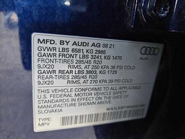 Used 2022 Audi Q7 Premium Plus image 23