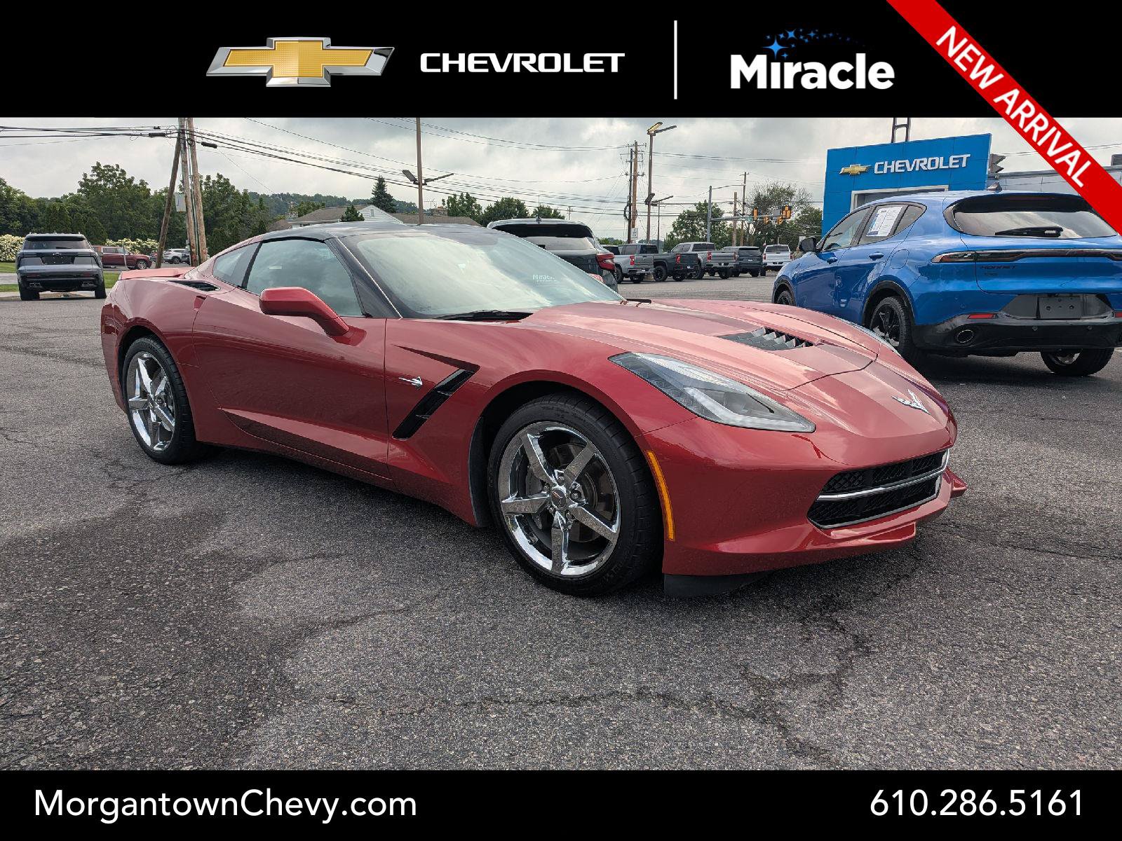 Used 2014 Chevrolet Corvette Stingray Coupe w/ 2LT Preferred Equipment Group RWD image 1