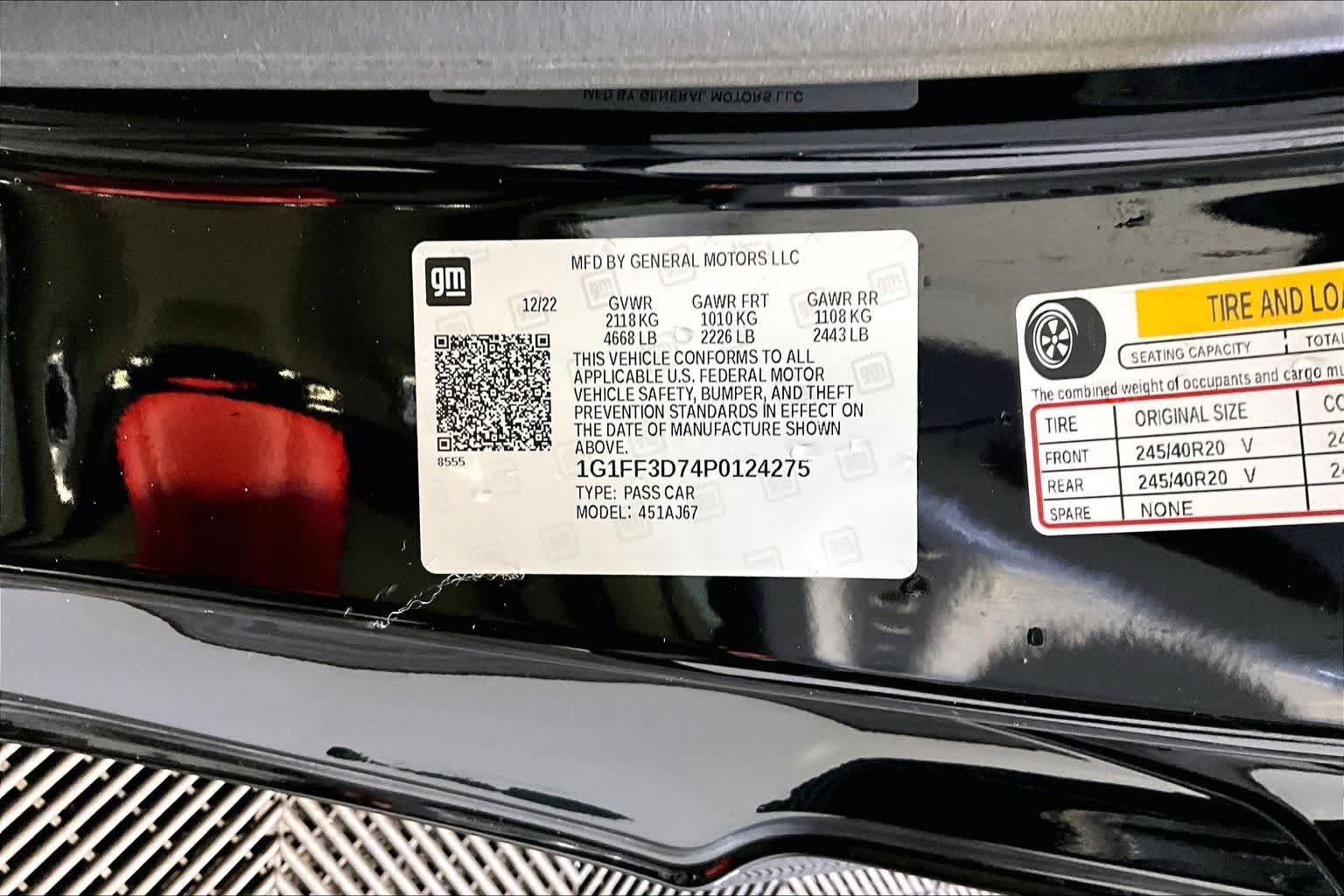 Used 2023 Chevrolet Camaro LT w/ Redline Edition RWD image 34