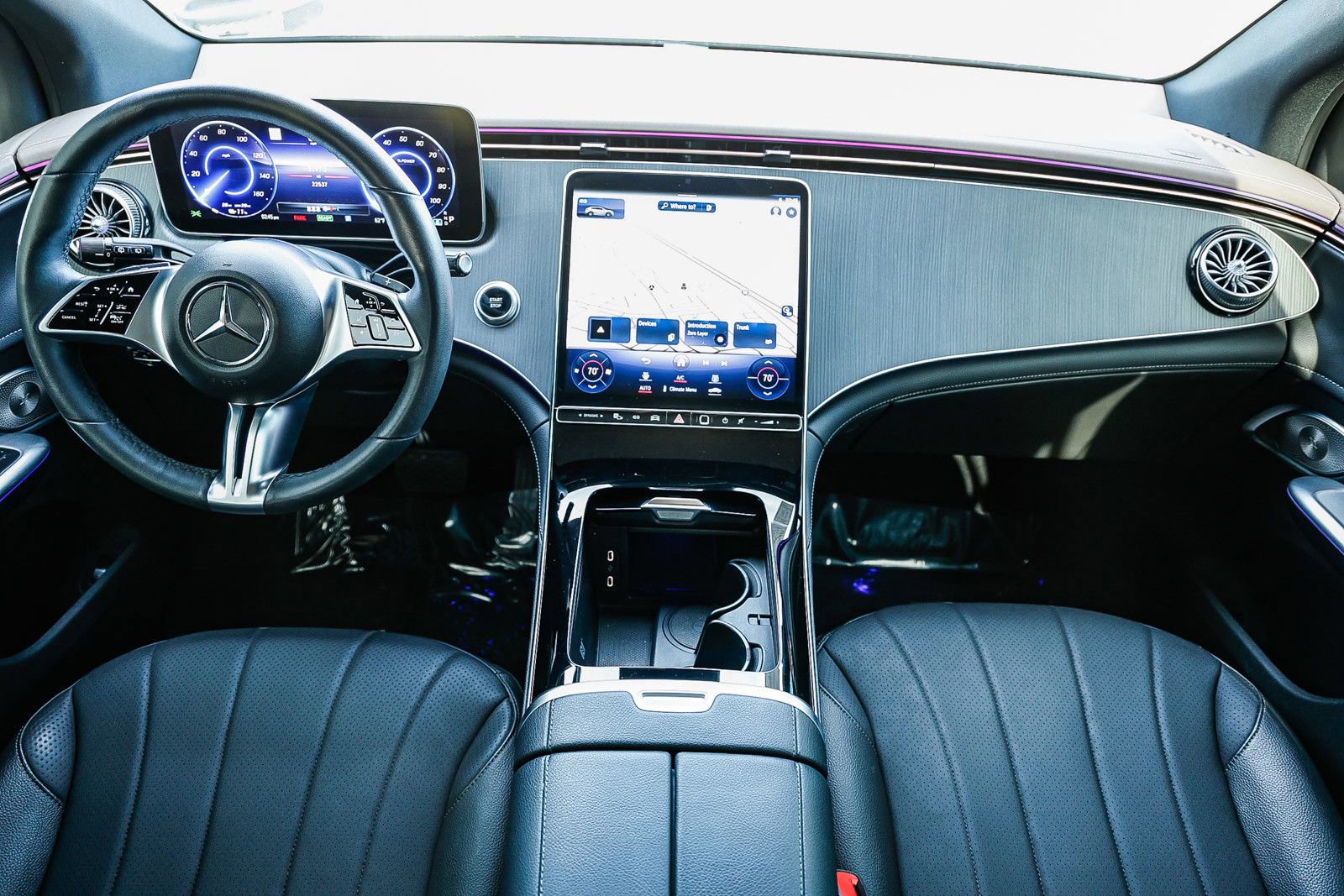 Certified 2023 Mercedes-Benz EQE 350+ 4MATIC SUV w/ AMG Line Exterior Package image 10