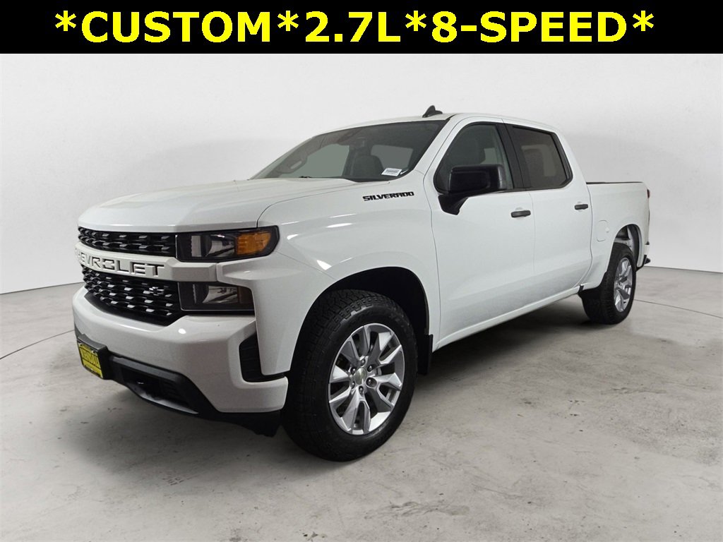 Used 2021 Chevrolet Silverado 1500 Custom w/ LPO, Dark Essentials Package