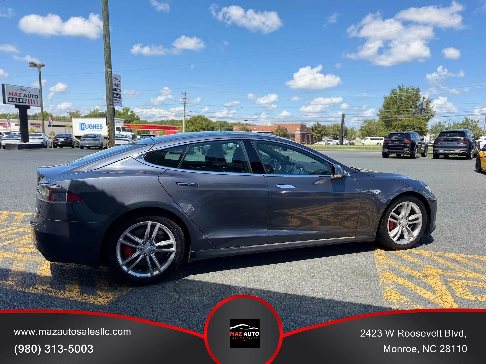 Used 2015 Tesla Model S 85D AWD/4WD image 4
