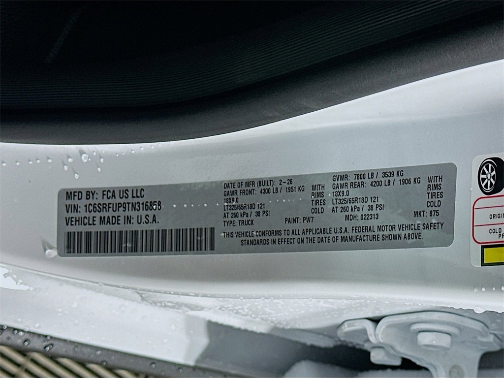 New 2026 RAM 1500 RHO image 19