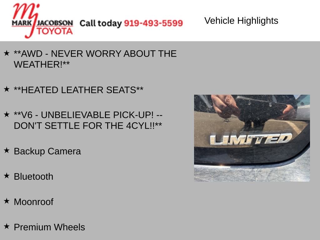 Used 2016 Toyota Highlander Limited AWD/4WD image 5