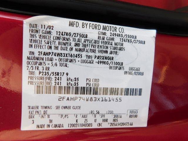 Used 2003 Ford Crown Victoria LX image 17