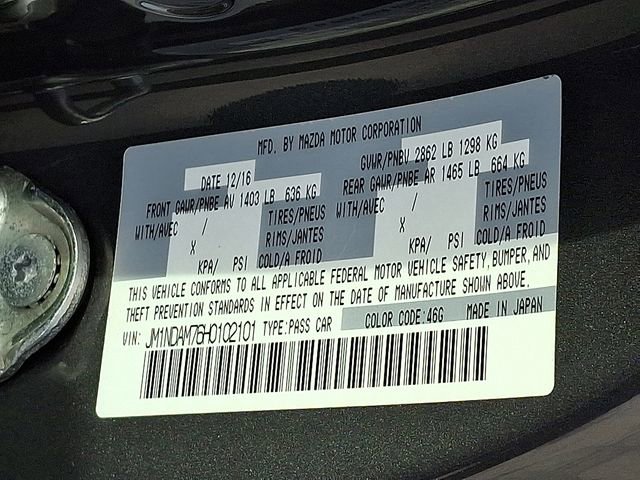 Used 2017 MAZDA MX-5 Miata RF Grand Touring image 26