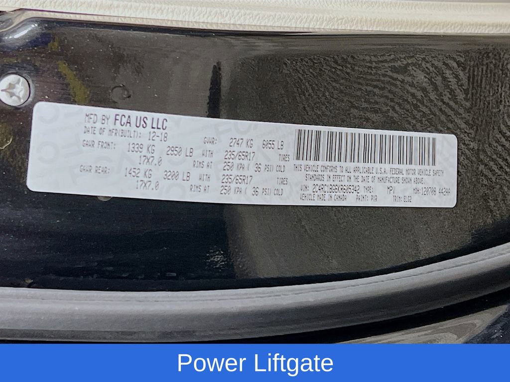 Used 2019 Chrysler Pacifica Touring-L w/ Advanced Safetytec Group image 34