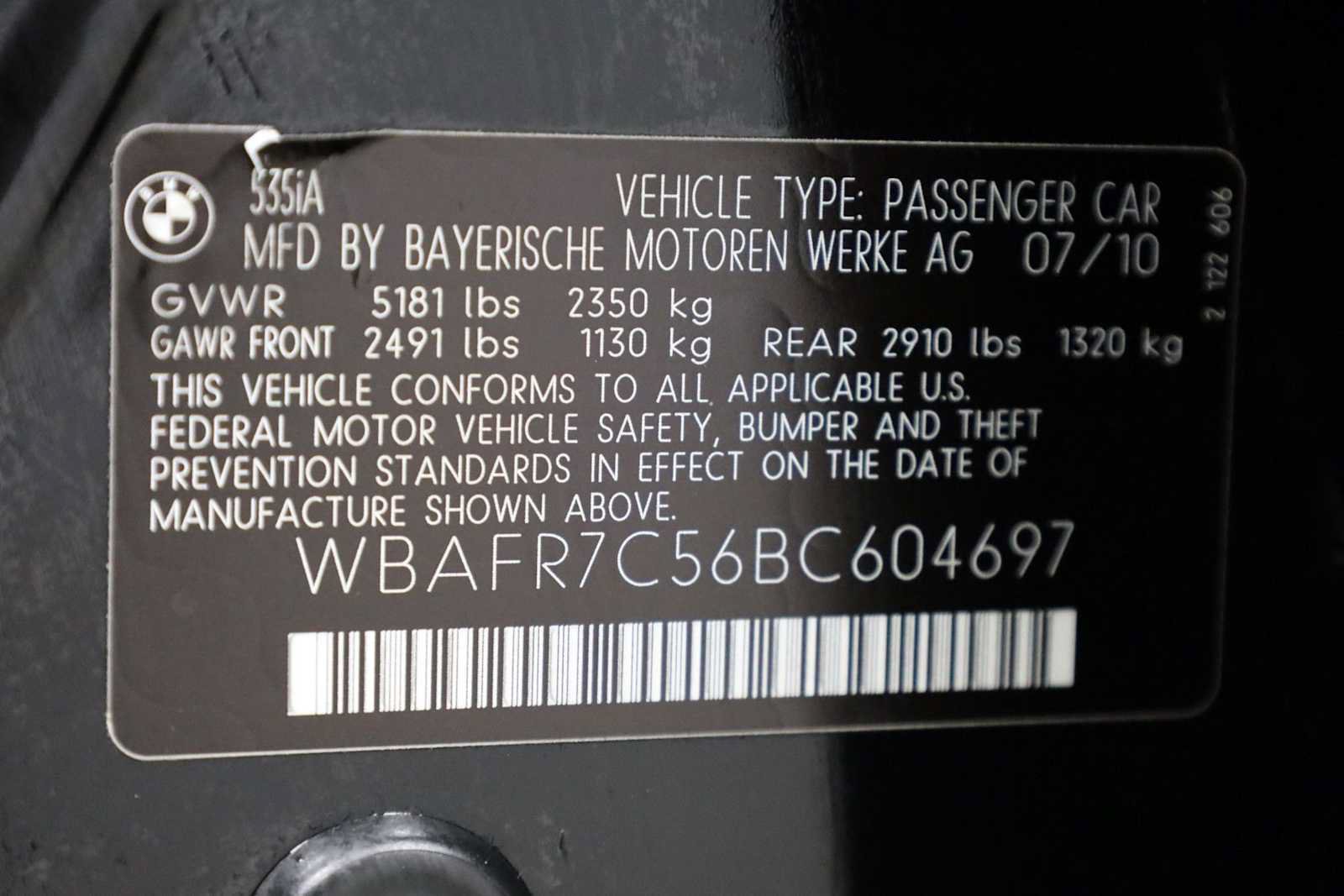 Used 2011 BMW 535i Sedan RWD image 41