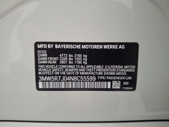 Used 2022 BMW 330i xDrive Sedan w/ Premium Package 2 image 75