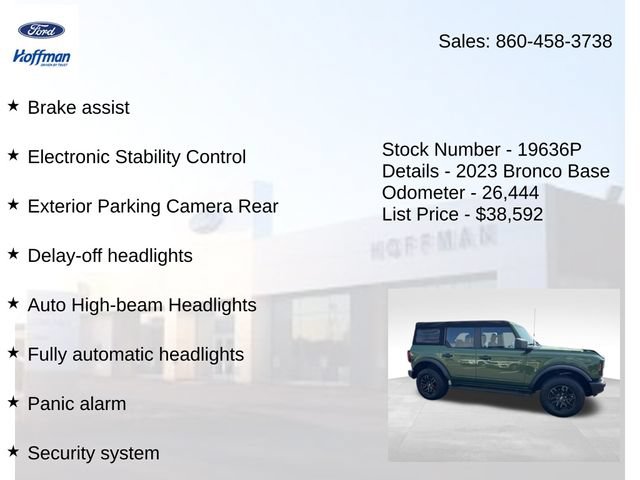 Used 2023 Ford Bronco 4-Door AWD/4WD image 20