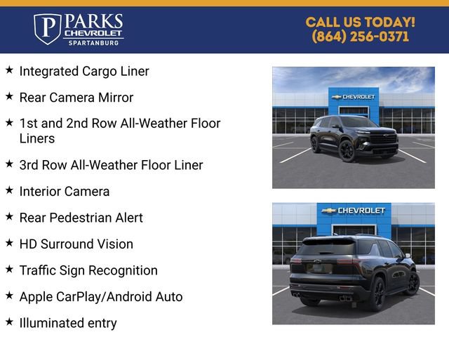 New 2027 Chevrolet Traverse LT w/ Midnight/Sport Edition FWD image 5