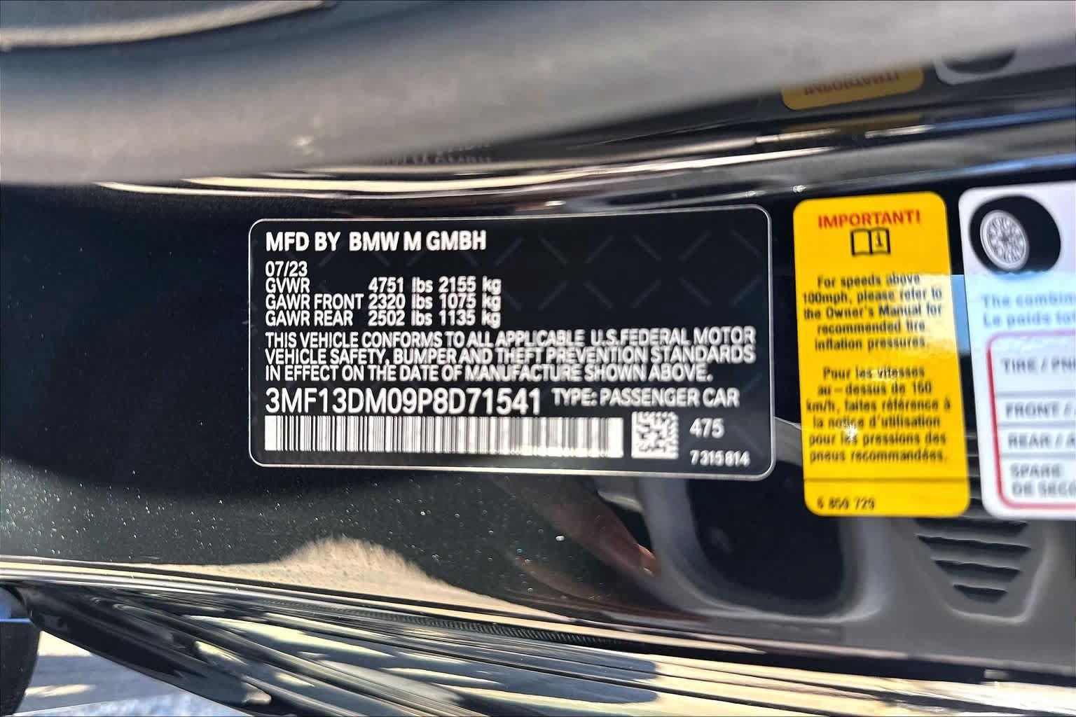 Used 2023 BMW M2 w/ Lighting Package RWD image 34