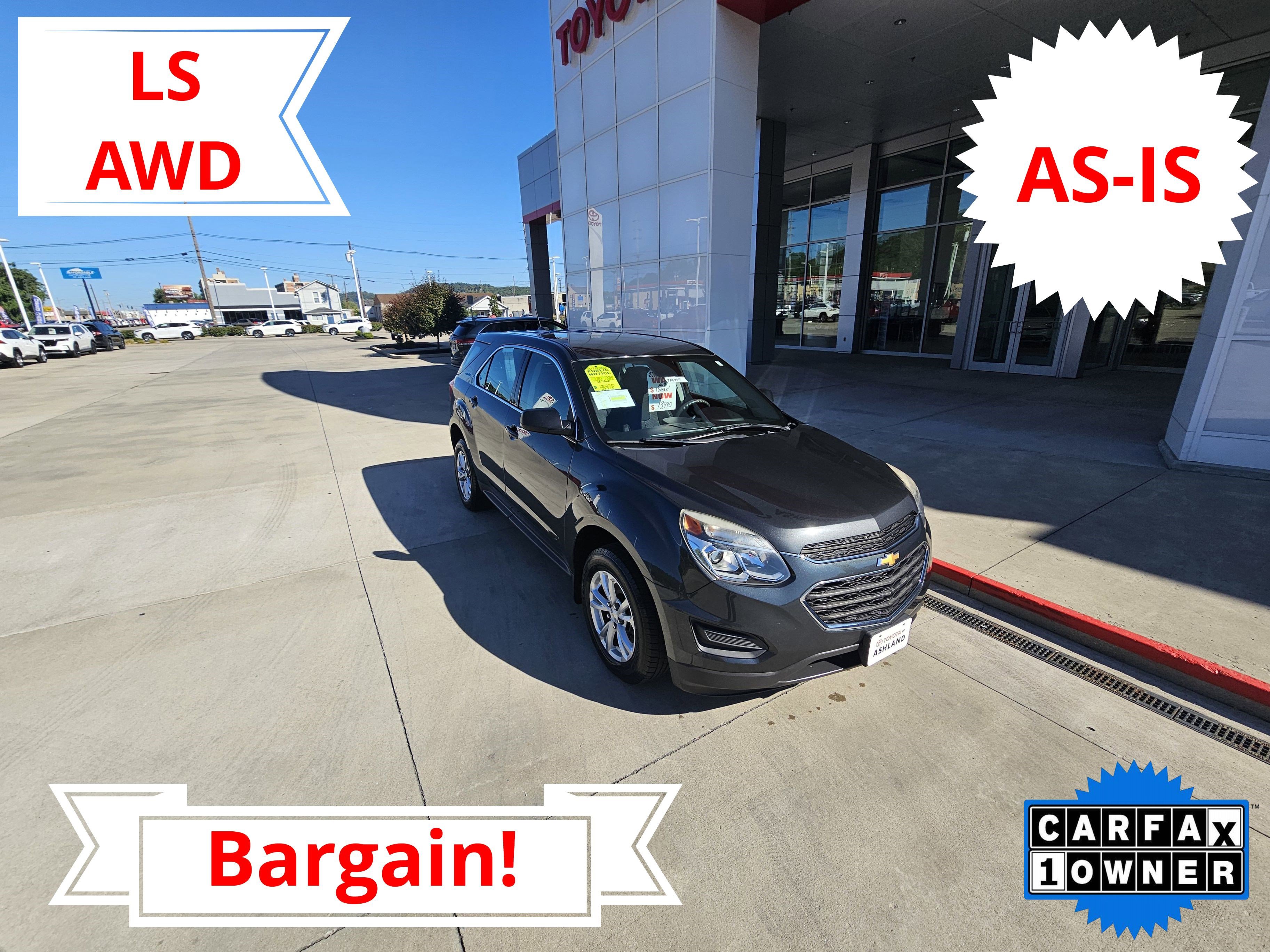 Used 2017 Chevrolet Equinox LS w/ LPO, Protection Package