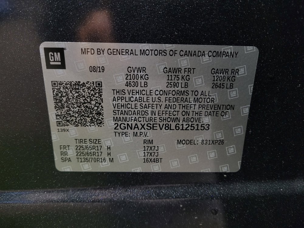 Used 2020 Chevrolet Equinox LS w/ LS Convenience Package image 33