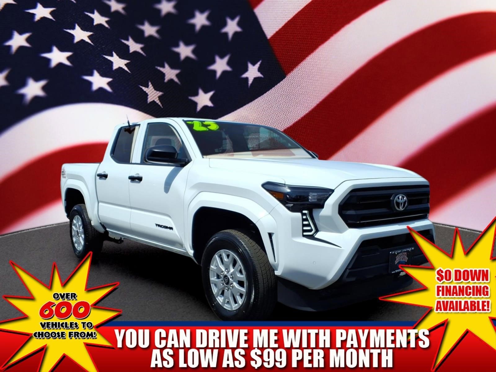 Certified 2025 Toyota Tacoma SR w/ SR Upgrade Package