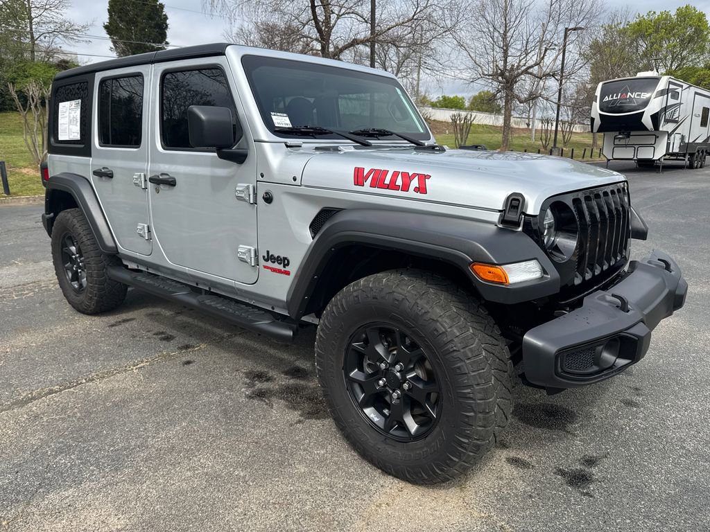 Used 2022 Jeep Wrangler Unlimited Sport AWD/4WD image 1