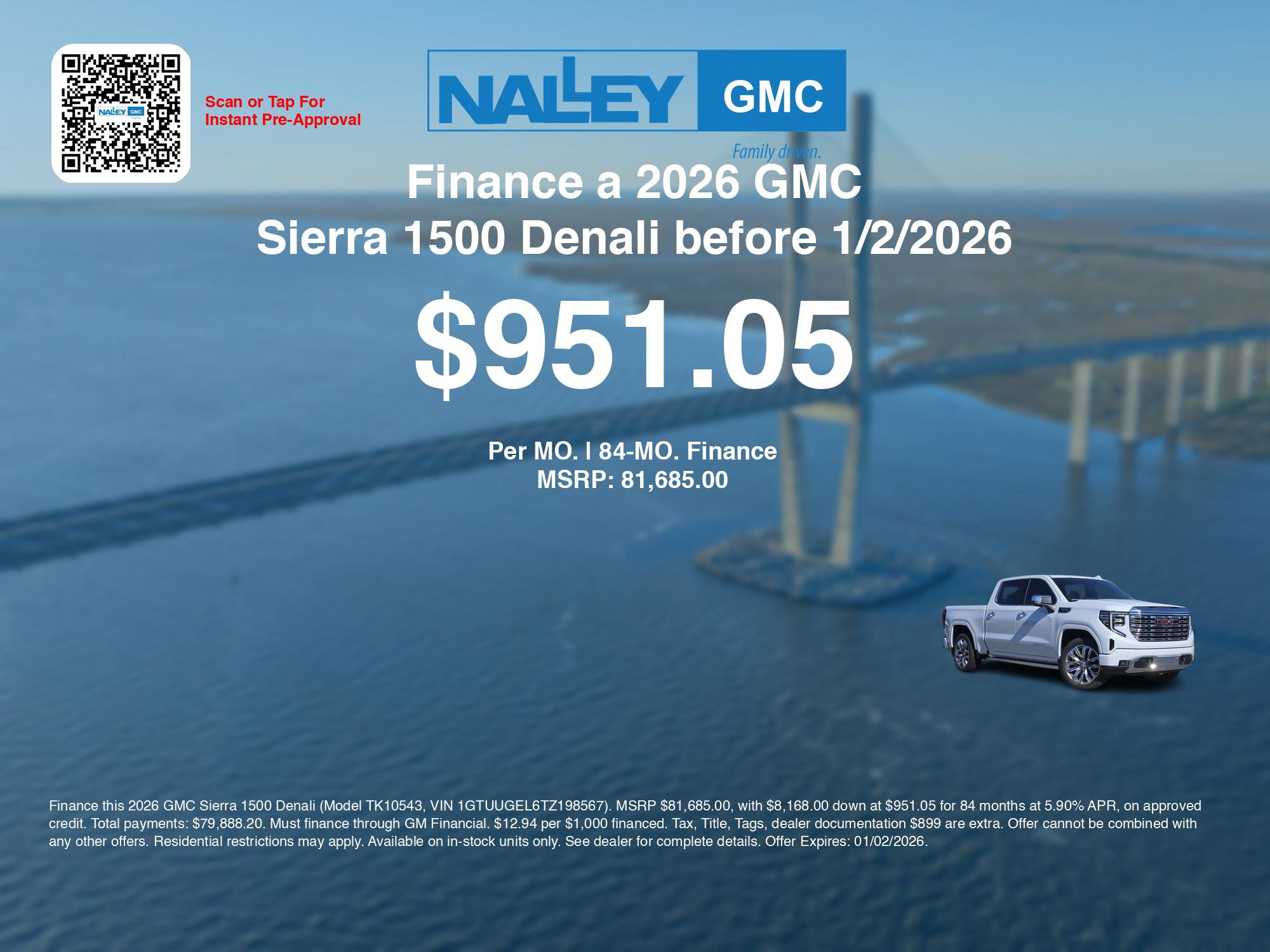 New 2026 GMC Sierra 1500 Denali image 7