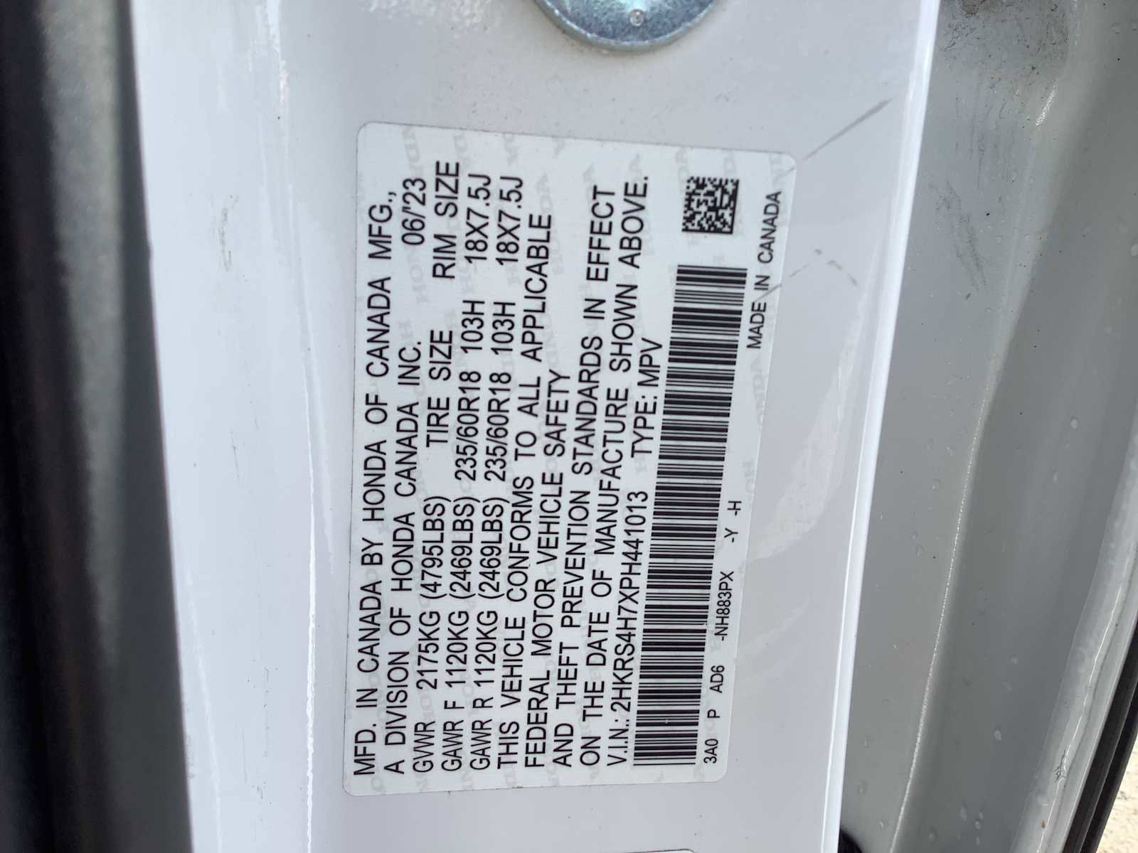 Certified 2023 Honda CR-V EX-L image 21