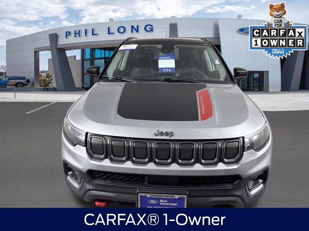 Used 2022 Jeep Compass Trailhawk w/ Sun and Sound Group image 2