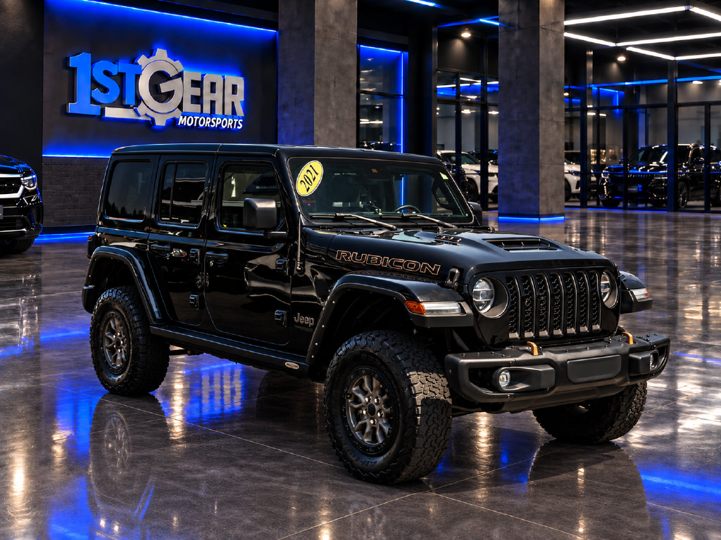Used 2021 Jeep Wrangler Unlimited Rubicon w/ Trailer Tow Package AWD/4WD image 4
