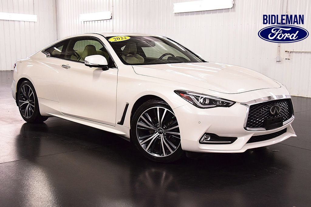 Used 2022 INFINITI Q60 3.0t Luxe w/ Essential Package AWD/4WD image 1