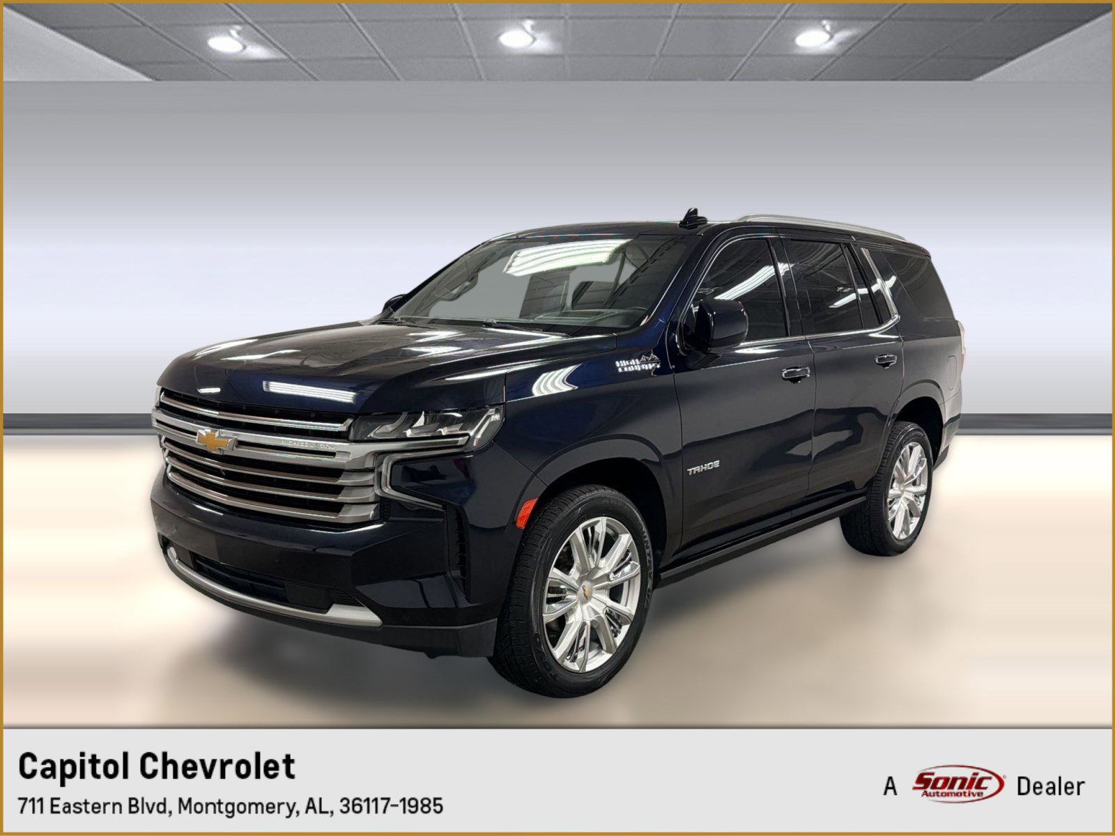 Used 2021 Chevrolet Tahoe High Country w/ Premium Package RWD image 1