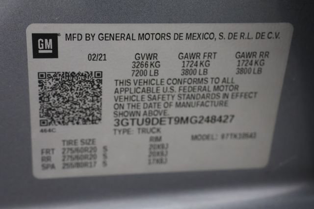 Used 2021 GMC Sierra 1500 SLT w/ SLT Premium Plus Package AWD/4WD image 30