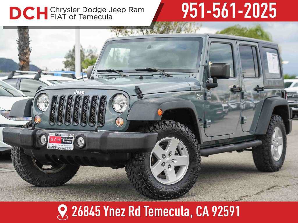 Used 2015 Jeep Wrangler Unlimited Sport w/ Quick Order Package 24S