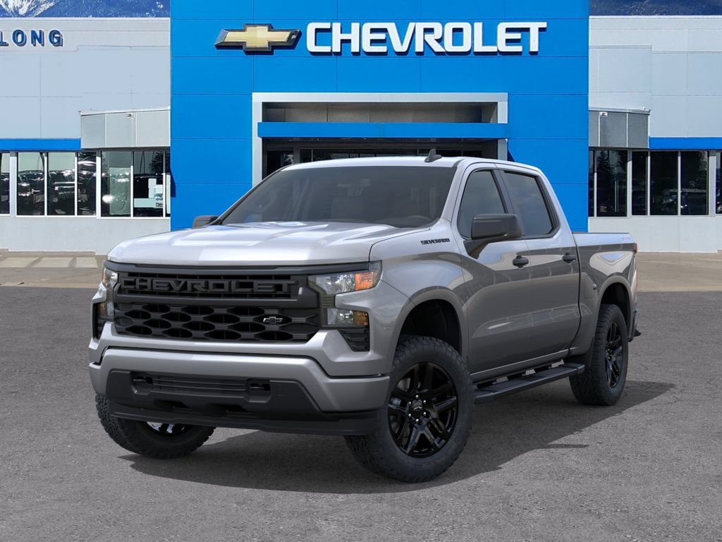 New 2026 Chevrolet Silverado 1500 Custom w/ LPO, Dark Essentials Package AWD/4WD image 6