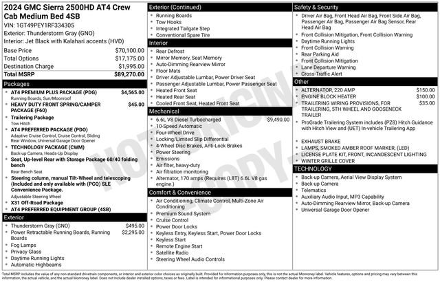 Used 2024 GMC Sierra 2500 AT4 w/ AT4 Premium Plus Package image 35