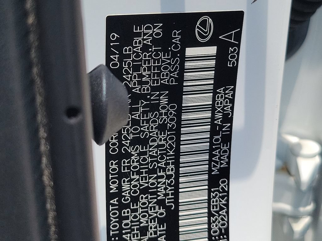 Used 2019 Lexus UX 200 F Sport w/ F Sport Premium Package FWD image 34