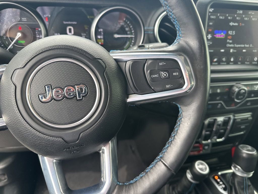 Certified 2023 Jeep Wrangler Unlimited Rubicon 4xe w/ Cold Weather Group AWD/4WD image 16