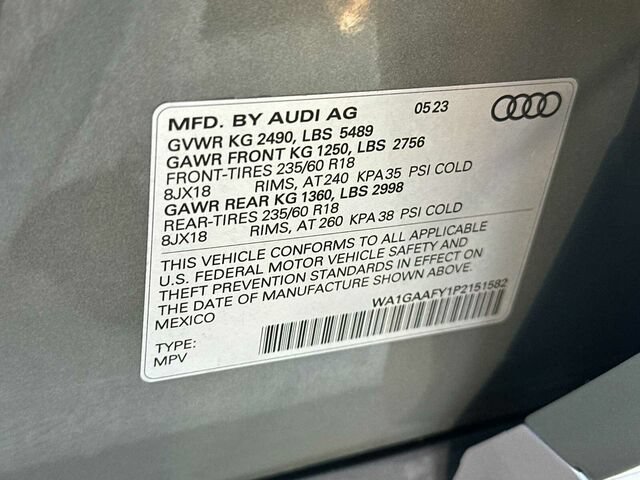 Used 2023 Audi Q5 2.0T Premium w/ Convenience Package AWD/4WD image 35
