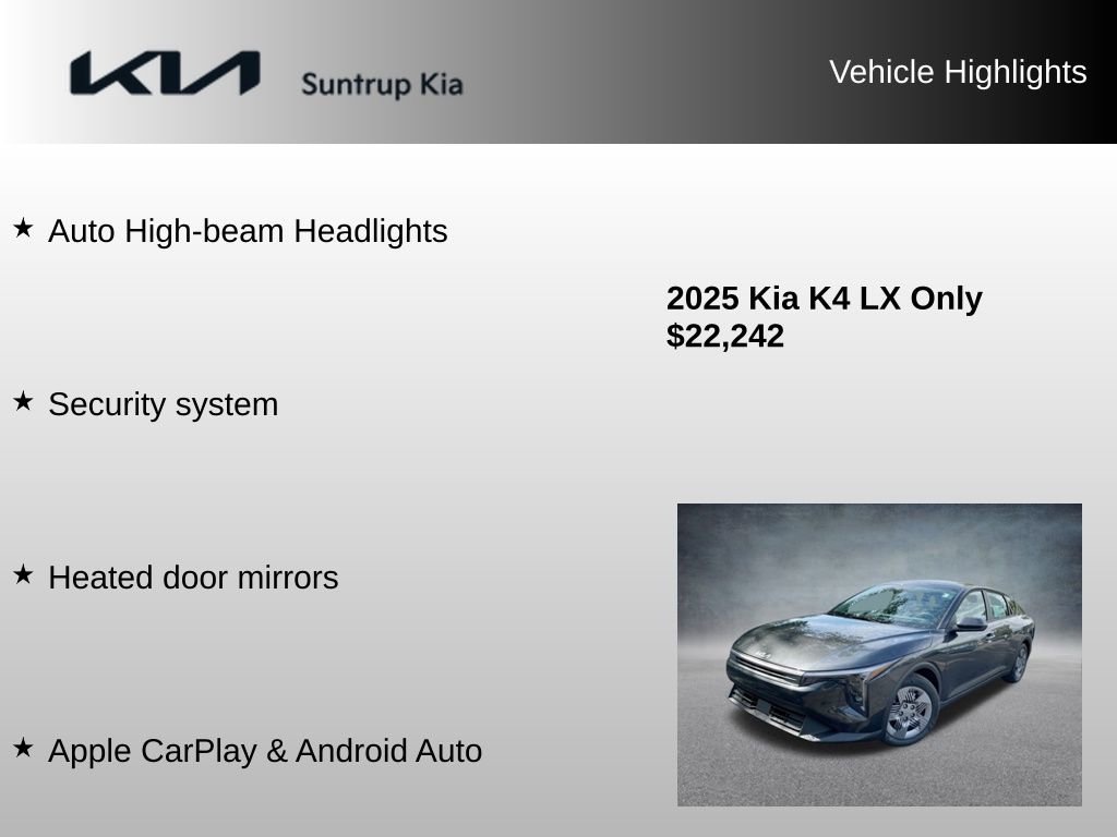 Used 2025 Kia K4 LX image 16