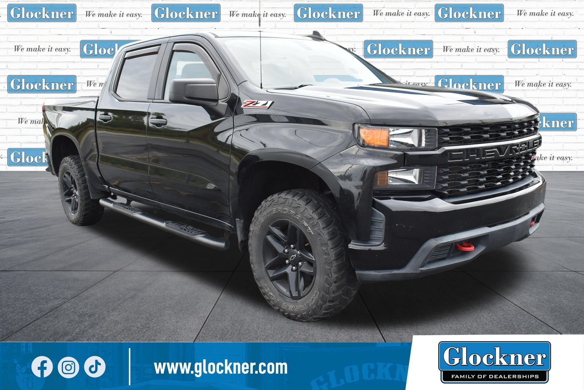 Used 2019 Chevrolet Silverado 1500 Custom Trail Boss w/ Custom Convenience Package AWD/4WD image 3