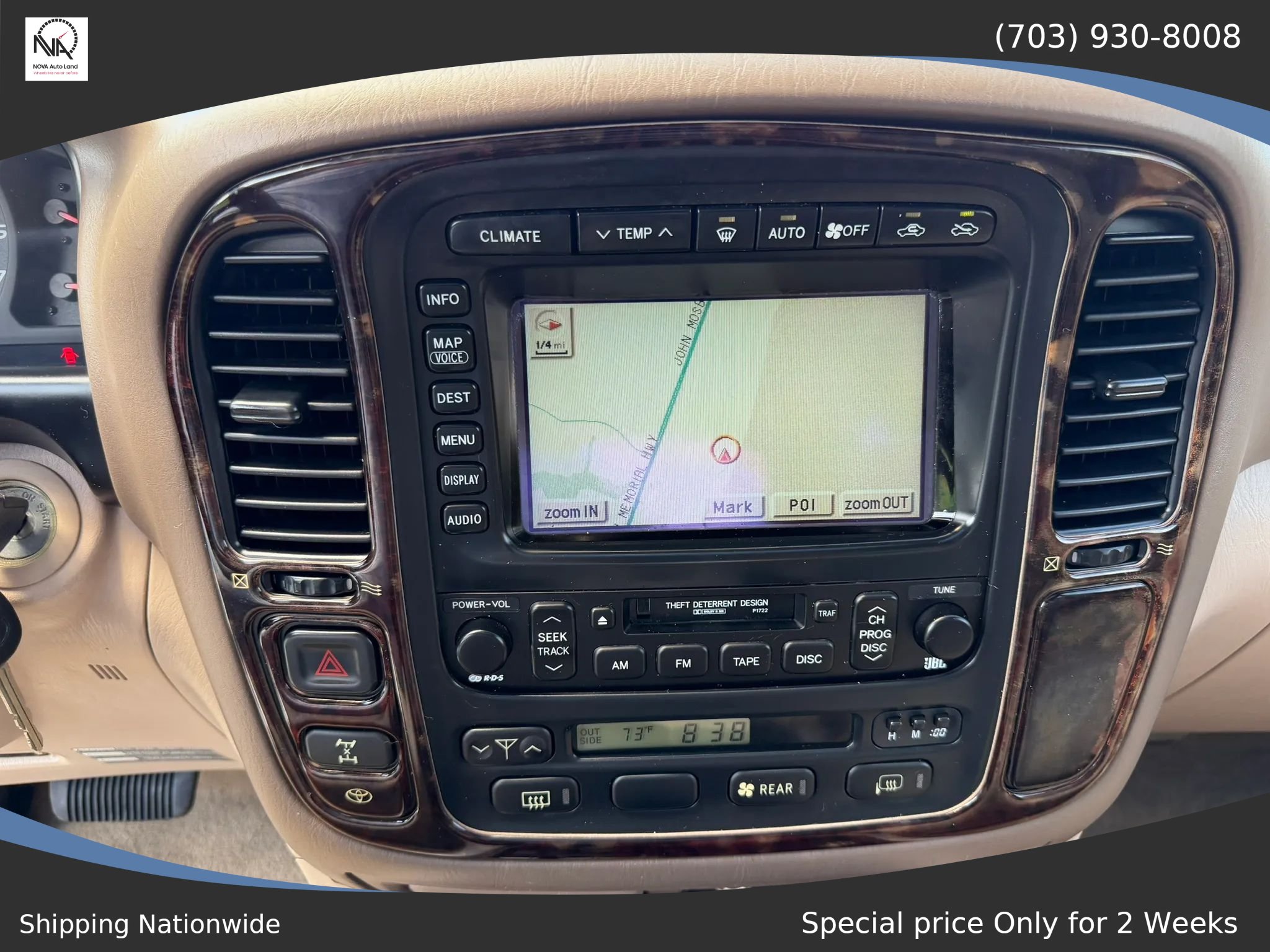 Used 2002 Toyota Land Cruiser w/ Convenience Pkg AWD/4WD image 13