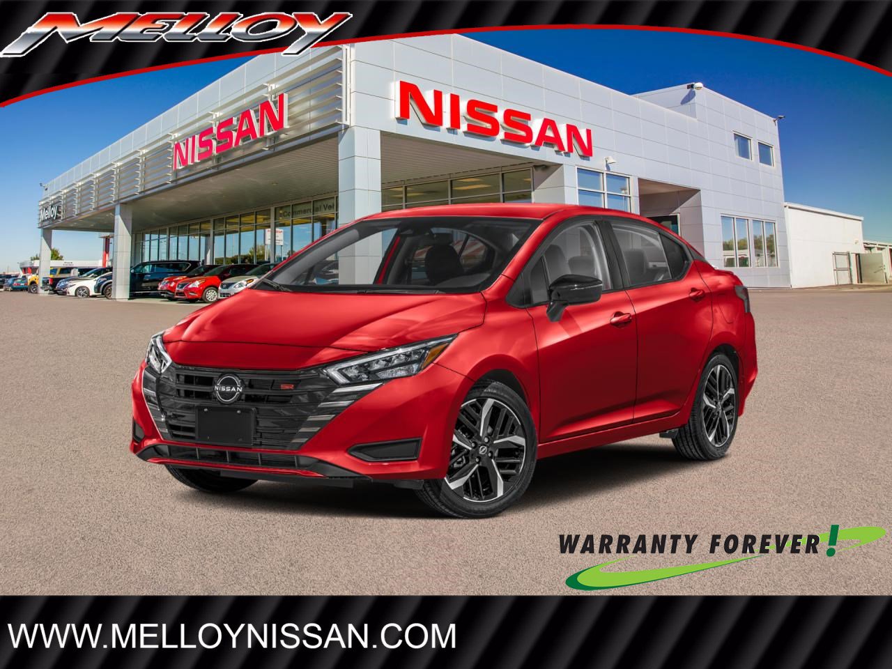 New 2025 Nissan Versa SR w/ Electronics Package