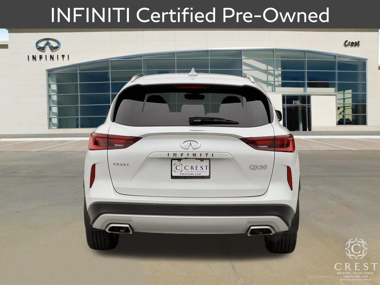 Certified 2023 INFINITI QX50 Luxe FWD image 4