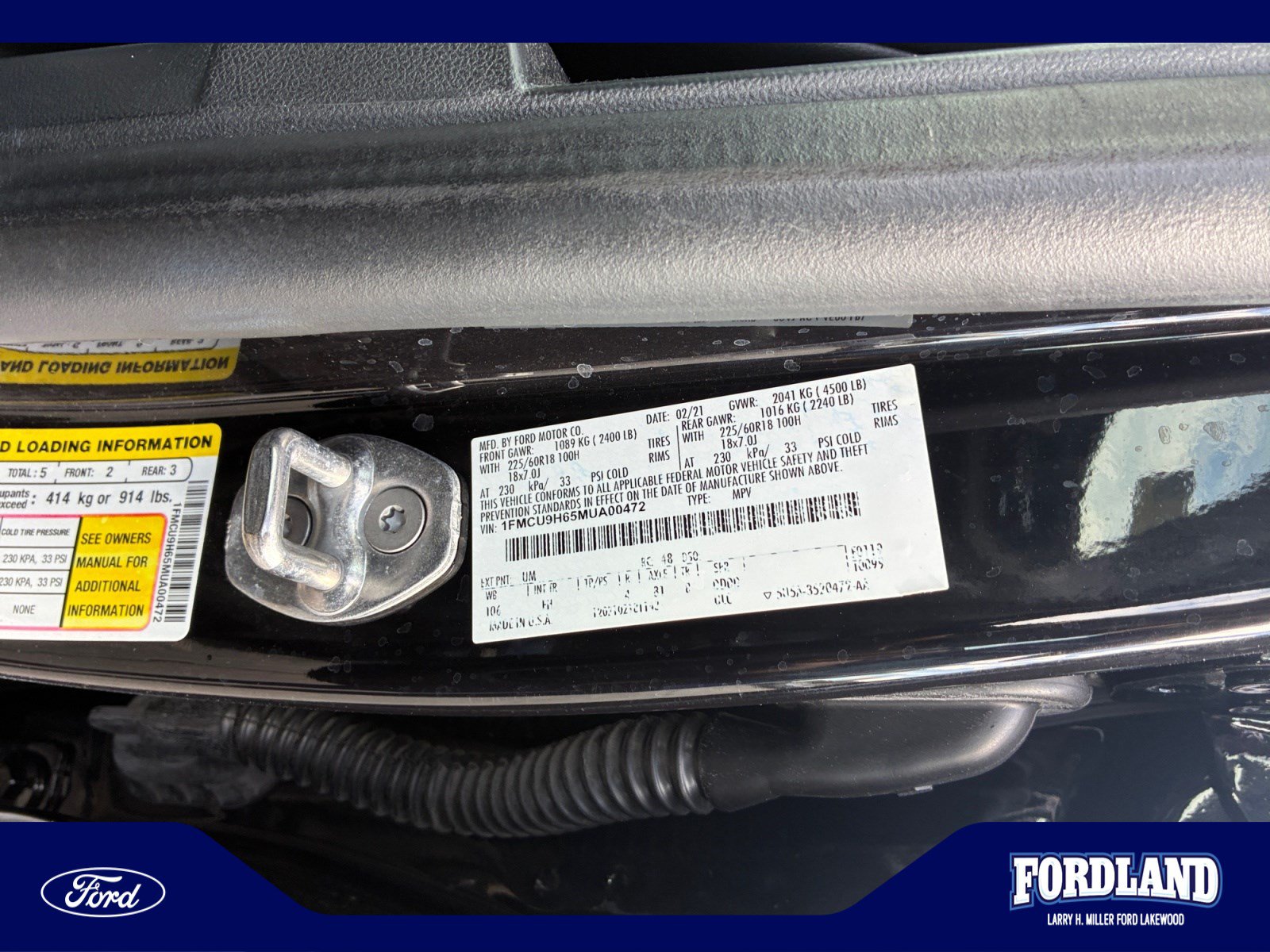 Used 2021 Ford Escape SEL AWD/4WD image 25